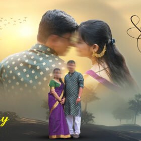 Wedding Days Left Poster Template