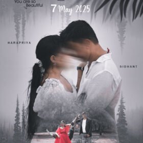 Wedding Days Left Poster Template